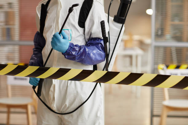 Professional Blood Cleanup technician working in Lakeshore, CA
